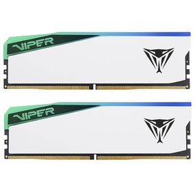 Модуль пам&#039;яті для комп&#039;ютера DDR5 32GB (2x16GB) 6600 MHz Viper Elite 5 RGB Patriot (PVER532G66C36KW)
