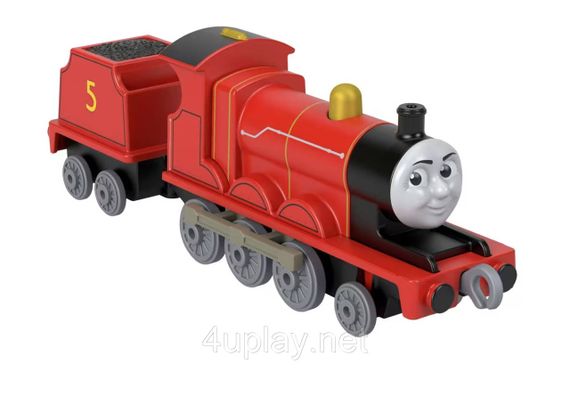 Класичний металевий поїзд Джеймс із ювілейної серії до 80-річчя Thomas & Friends Оригінал Fisher-Price | Зображення 3