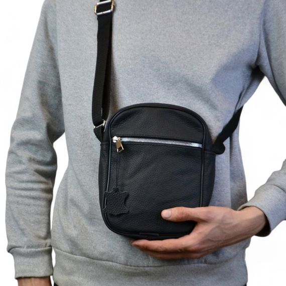 Сумка через плечо, Повседневная сумка-мессенджер, Мужская сумка для документов, Мужская кожаная сумка | Зображення 7