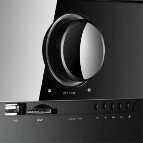 Колонки MICROLAB 2.1 M-500U Black ДУ,FM,USB,SDcard (M-500U) | Зображення 2