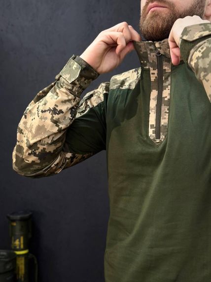 Тактичний Військовий Убакс Олива /Піксель 4.5.0 Покращений Under Body Armor Combat Shirt | Зображення 5
