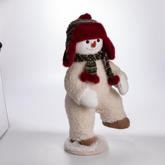 Новорічна фігурка Сніговик 21×21×45 (см) CR-4-11 | Зображення 1