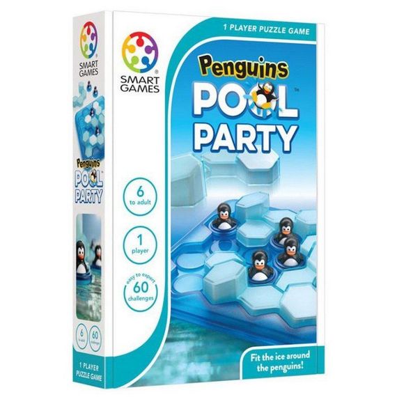 Настільна гра SmartGames Пінгвіни на вечірці (Penguins Pool Party)