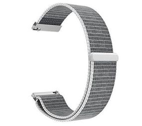 Нейлоновий ремінець для годинника Samsung Galaxy Watch Active (SM-R500) / Active 2 (SM-R820/R830) - White