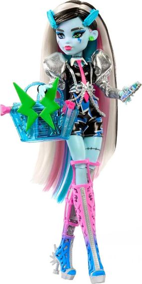 Кукла Монстр Хай Фрэнки Штейн Оригинал Mattel Monster High Amped Up Frankie Stein Rockstar | Зображення 1