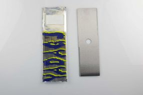 Нож мотокосы   2T   (L-305, h-2, Ø25.4 mm)   (нержавейка)   BEST
