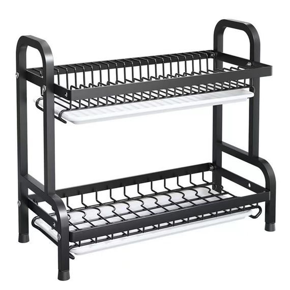 Сушарка-стійка з двома рівнями для зберігання XPRO Double Layered Bowl Rack (44406-_676) | Зображення 2