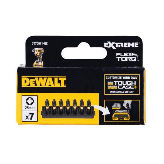 Касета з бітами 7шт DeWALT DT70811 | Зображення 1