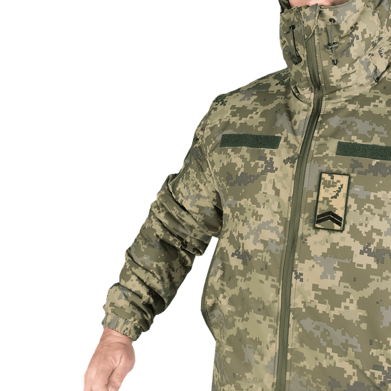 Погон/липучка ЗСУ Молодший Сержант Піксель (7339) | Зображення 2