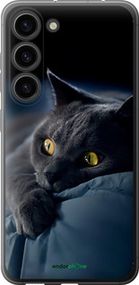 Чохол на Samsung Galaxy S23 Димчастий кіт "825u-2907-2448"