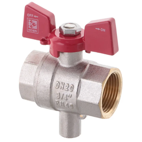 Кран ГГМ для подключения датчика температуры Koer KR.230 - 3/4" (KR3068)