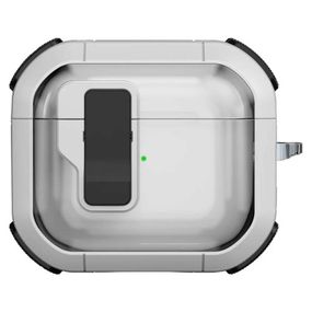 Футляр протиударний Locking Button для навушників Airpods 3 White