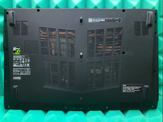 Ноутбук MSI GL62M 7RDX FHD GTX 1050/i7-7700HQ/16Gb/SSD256Gb/HDD1Tb | Зображення 6