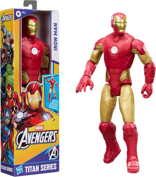 Игровая фигурка Железный человек 30 см Оригинал Marvel Titan Hero Iron Man 12” Action Figure