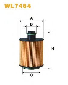Фільтр масляний двигуна FIAT (вир-во WIX-FILTERS) WIX FILTERS WL7464 на SUZUKI SWIFT IV (FZ, NZ)