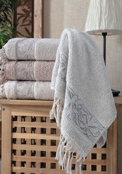 Набір рушників 70х140 см Pupilla Orkide банні 4 шт.