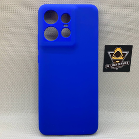 Motorola Edge 50 Pro SoftTouch Silicone Протиударний чохол софт тач Синій