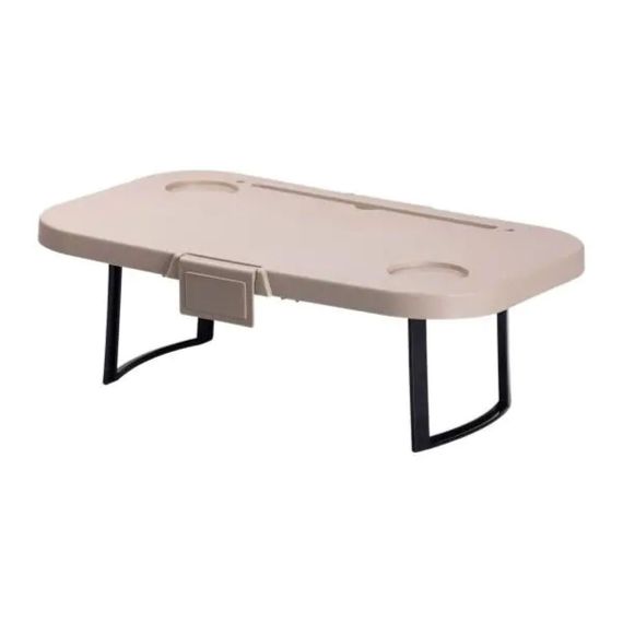 Складная корзина для пикника с крышкой-столиком 44.8х26х14 см Бежевая SJ-0120BE | Зображення 7