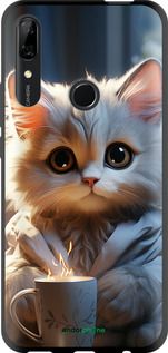 Чохол на Huawei Y9 Prime 2019 Білий кіт "5646b-1736-2448"