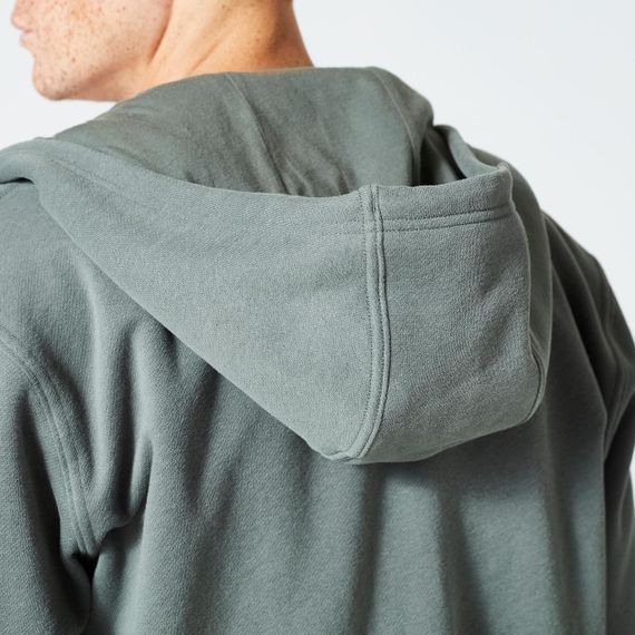 Толстовка чоловіча на блискавці хакі - XL. | Зображення 2