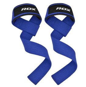 Лямки для тяги RDX W1 Gym Single Strap Blue Plus (WAN-W1U+)