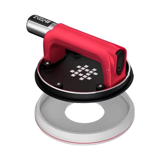 Аккумуляторная вакуумная присоска для плитки алюм 180 мм 150 кг 6106 Shijing | Зображення 1