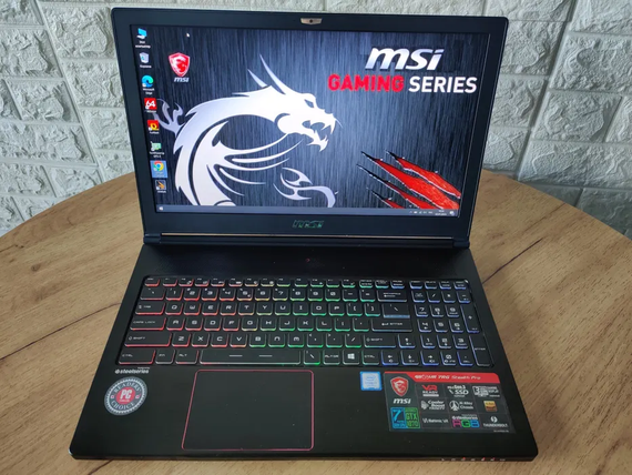 Ноутбук MSI GS63VR/15.6"FHD/IPS/120Hz/i7 7700HQ/32Gb/SSD512+1Tb/GTX1070-8Gb