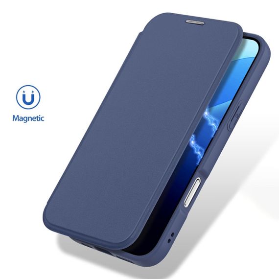Чохол-книжка Dux Ducis Skin X Pro with MagSafe для Apple iPhone 16 Pro (6.3") Blue | Зображення 1