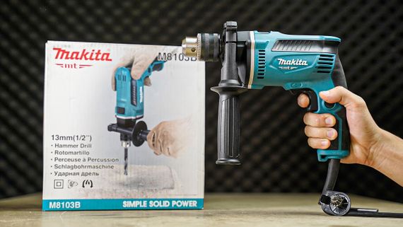 Дриль з ударом Makita MT M8103B (430 Вт, 1.5-13 мм, 0-3000 хв-1) | Зображення 5