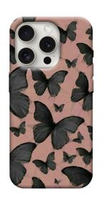 Чохол з картинкою Пурхаючі метелики для Apple iPhone 16 Pro (6.3")