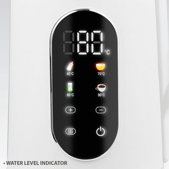 Электрочайник Maestro MR-023-WHITE, 1.7 л, 2200 Вт, с регулировкой температуры | Зображення 4