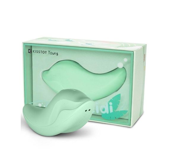 Вібратор та кліторальний стимулятор KISSTOY Heidi Green Sex Aura | Зображення 1