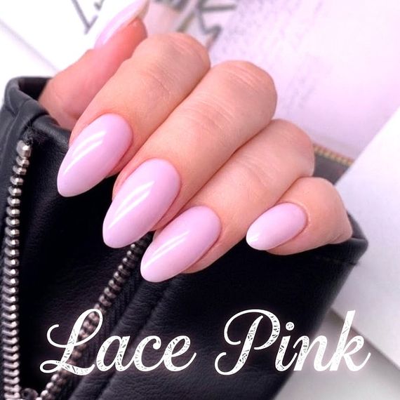 Гель для наращивания ногтей Польша Lace Pink (молочно-фиолетовый)  5мл