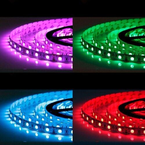 Светодиодная лента OEM ST-12-5050-60-RGB-20, негерметичная, 1м | Зображення 6