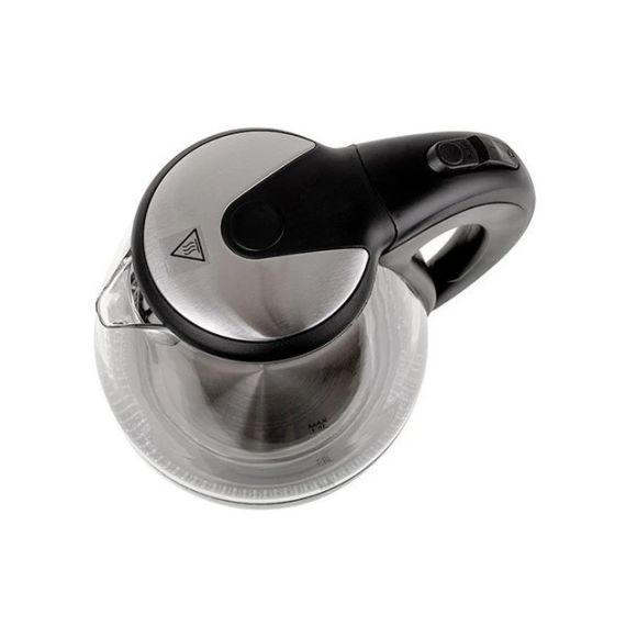 Чайник скляний Adler AD 1224 1.5 л Black | Зображення 1