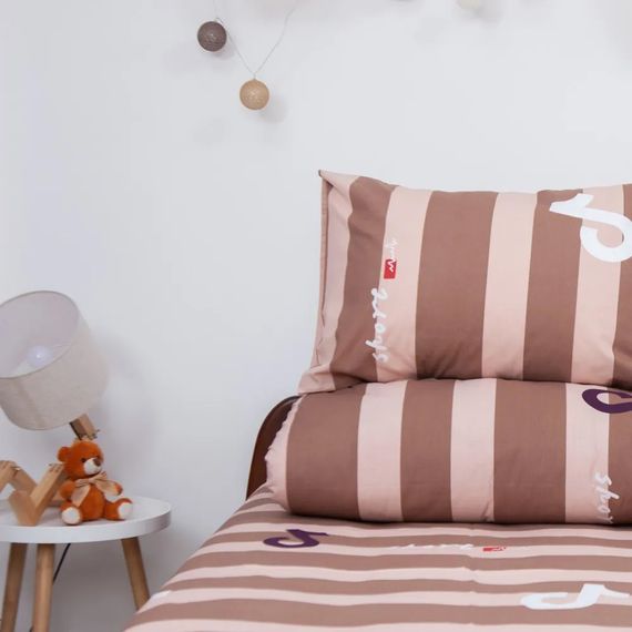 Постільна білизна підліткова ТЕП Soft dreams Тренди 2-04191-29893 150х215 см коричневий | Зображення 1