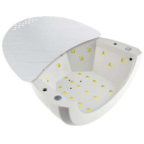 Професійна настільна лампа для манікюру і педикюру SUN One 48W White лампа для сушіння гель лаку нігтів | Зображення 3