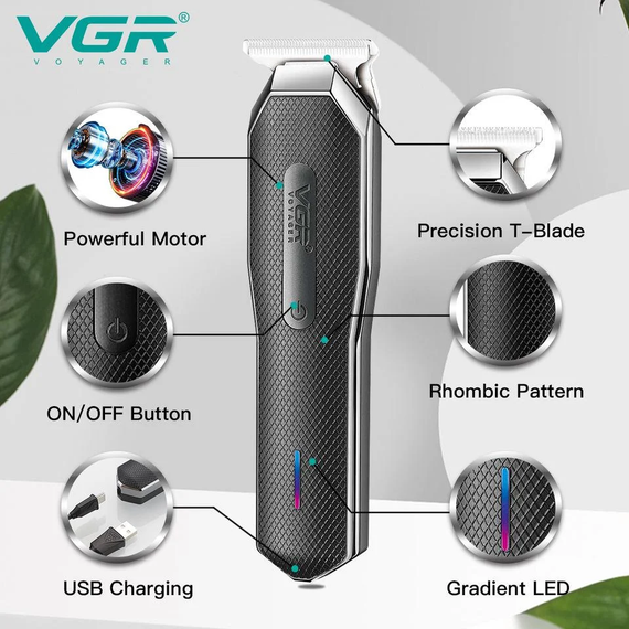Машинка для стрижки волосся VGR V-930 | Зображення 1