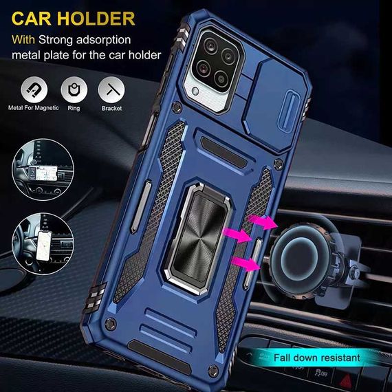 Ударостійкий чохол Camshield Army Ring для Samsung Galaxy M53 5G | Зображення 1