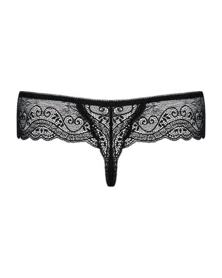 Стринги Obsessive Miamor Черный S/M | Зображення 4