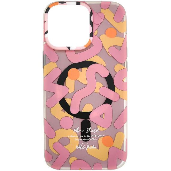 TPU чохол Pastel Chaos with MagSafe для Apple iPhone 16 Pro (6.3") Pink