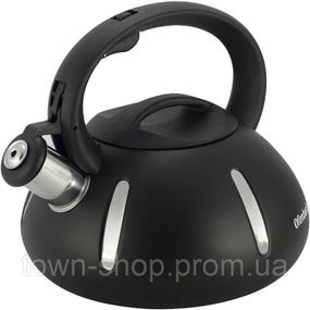 Чайник Ofenbach Happy Kettle 2л из нержавеющей стали со свистком, черный матовый NB-100303
