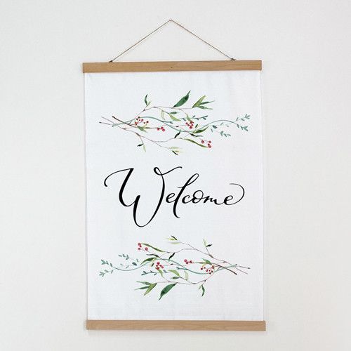 Тканинний постер на стіну Welcome 60х93 см (TPSR_23NY022)