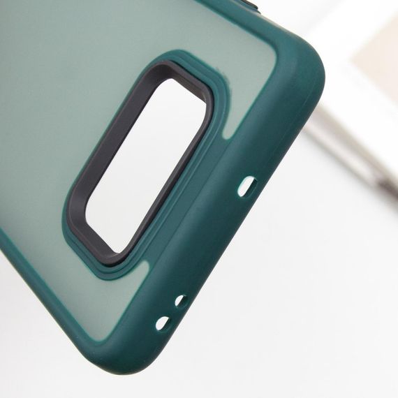 Чохол TPU+PC Lyon Frosted для Xiaomi Poco X3 NFC / Poco X3 Pro Green | Зображення 6