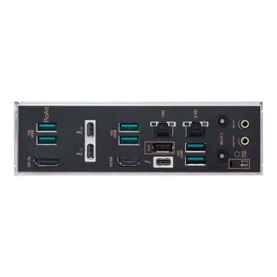 Материнcкая плата ASUS PROART Z890-CREATOR WIFI s1851 Z890 4xDDR5 M.2 HDMI DP Wi-Fi BT ATX 90MB1JD0-M0EAY0 | Зображення 5
