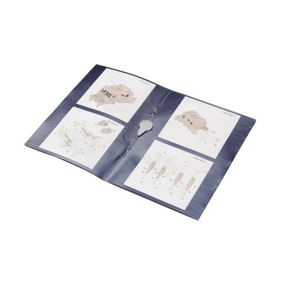 Деревянный 3D конструктор "Пожарная машина" Puz-00921, 318 деталей | Зображення 8