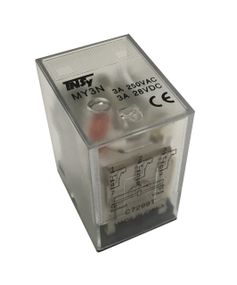 Реле проміжне РП23-MY3 3А 220АС LED 3p Ny95505004