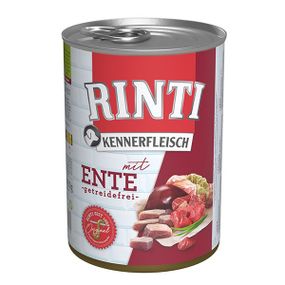 Влажный корм для собак с уткой Rinti Kennerfleisch Mit Ente, 400 гр