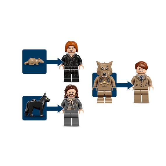 Конструктор LEGO Harry Potter Виюча хатина та Войовнича верба (76407) | Зображення 6