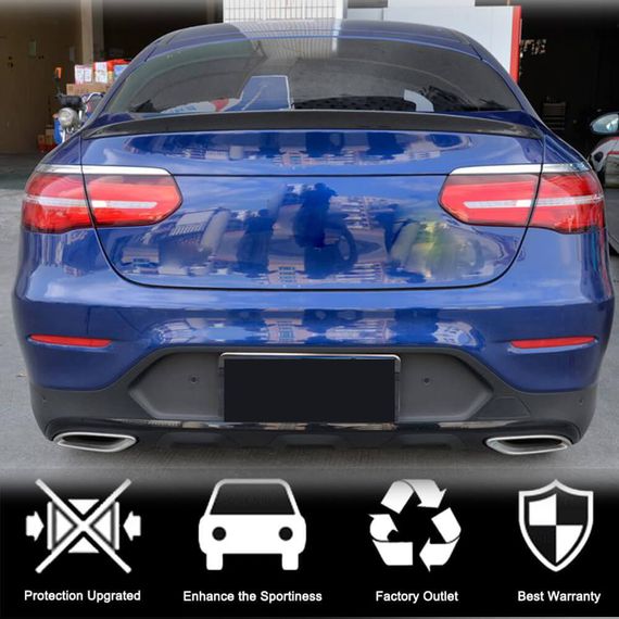 Спойлер V1 (Карбон) для Mercedes GLC coupe C253 2016-2023 рр | Зображення 2